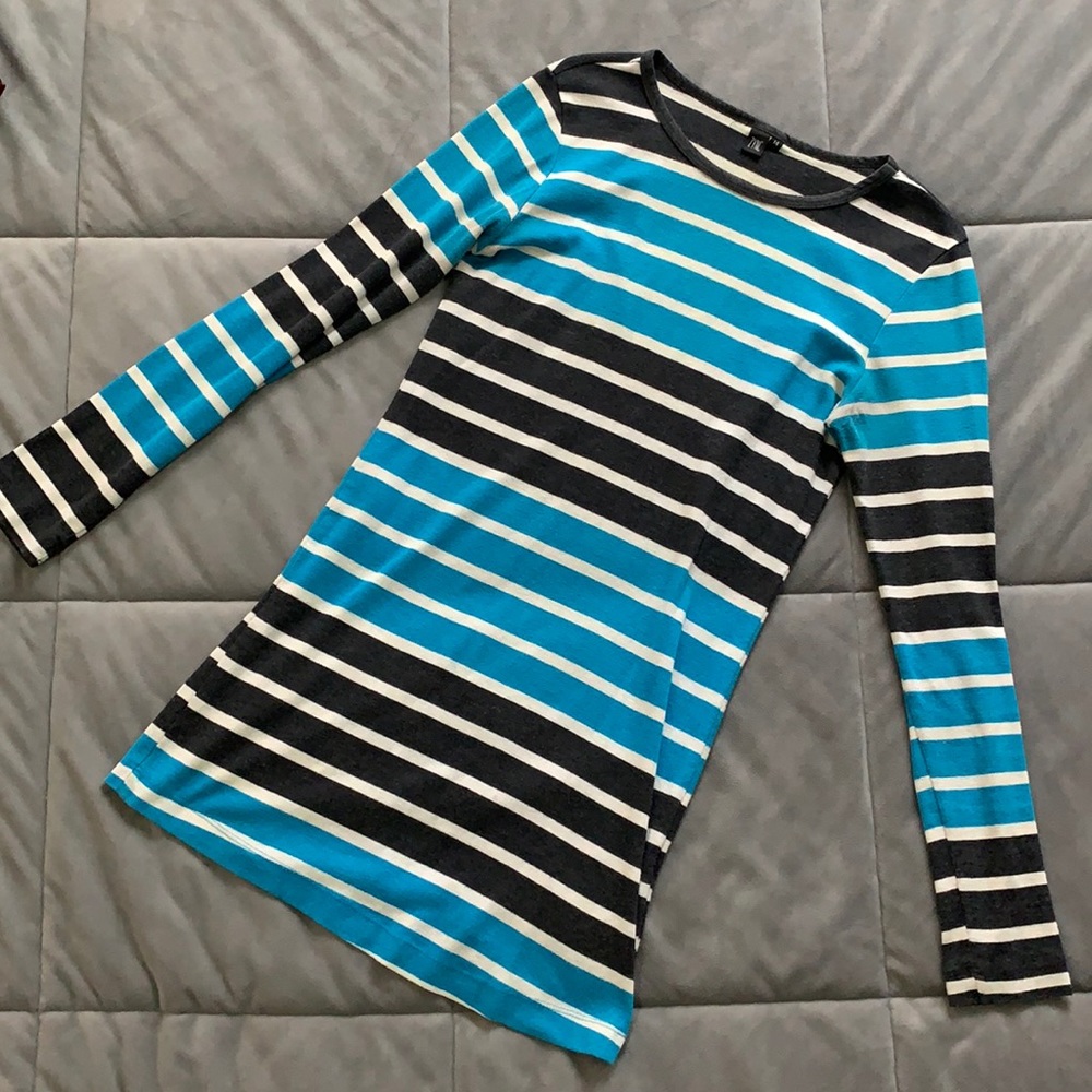 Stripped Mini Dress